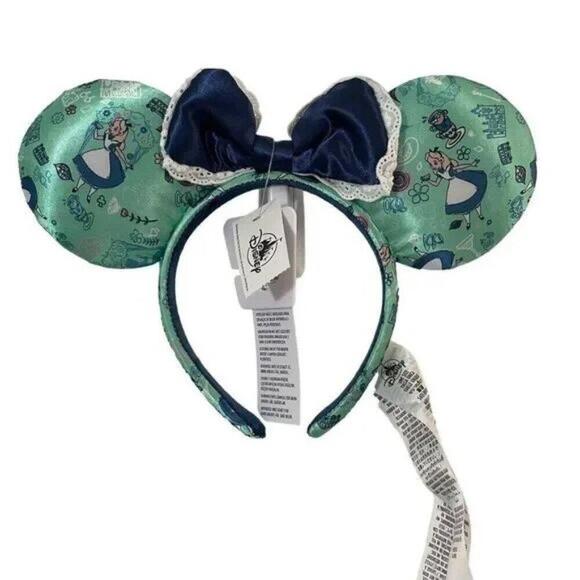 Disney Alice in Wonderland Headband - Epcot UK Pavilion -NWT - Picture 4 of 8